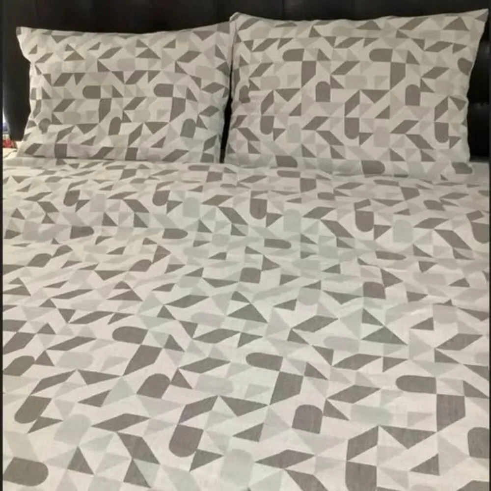 Threshold Modern Geo Matelasse Duvet Cover and Sham Set